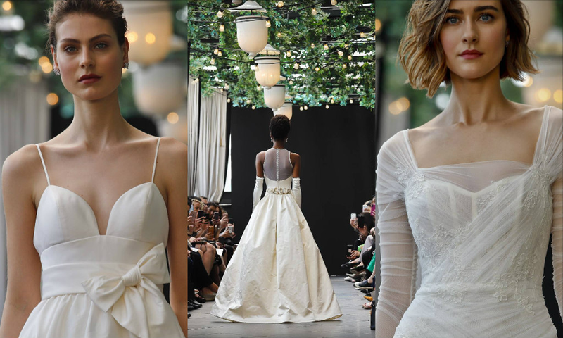 Illustration for article titled Some Beautiful Gowns and Some Confusing Ones at Spring 2019 Bridal Fashion Week